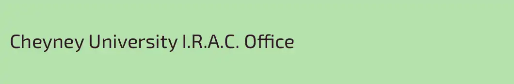 Cheyney University I.R.A.C. Office